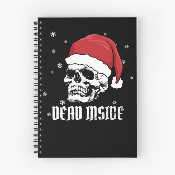 Item preview, Christmas Skull Dead Inside Funny Christmas Santa Skeleton Gear designed and sold by DynamicDesign.