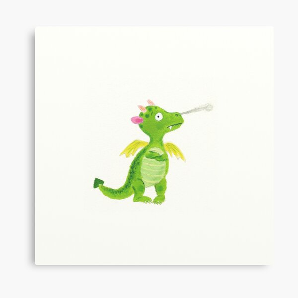 little dragon Canvas Print