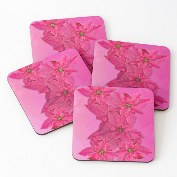 Item preview, Fuchsia poinsettia  designed and sold by MarionsArt.