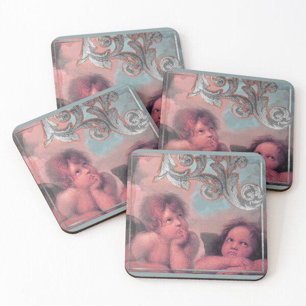 Item preview, Angels, Painting by Raphael Sanzio, with his Signature (ACCI)  designed and sold by VanyssaGraphics.