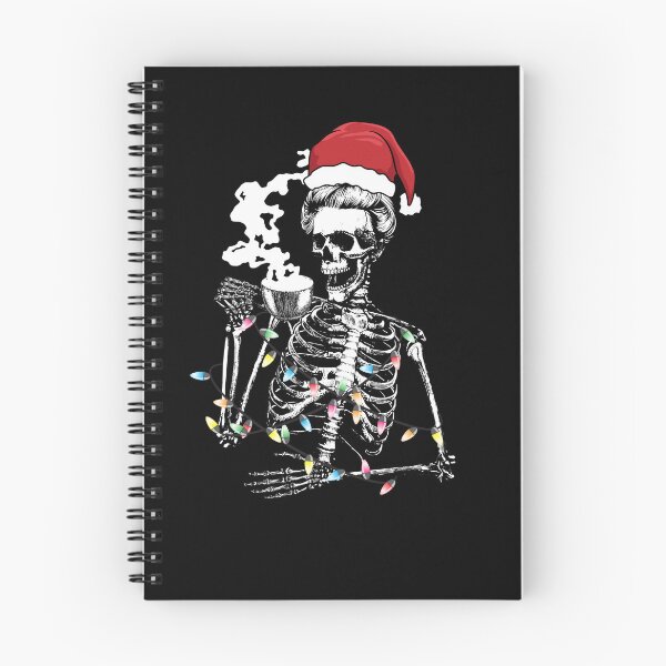 Item preview, Christmas Skeleton Drinking Coffee Women's Skeleton Gear designed and sold by DynamicDesign.