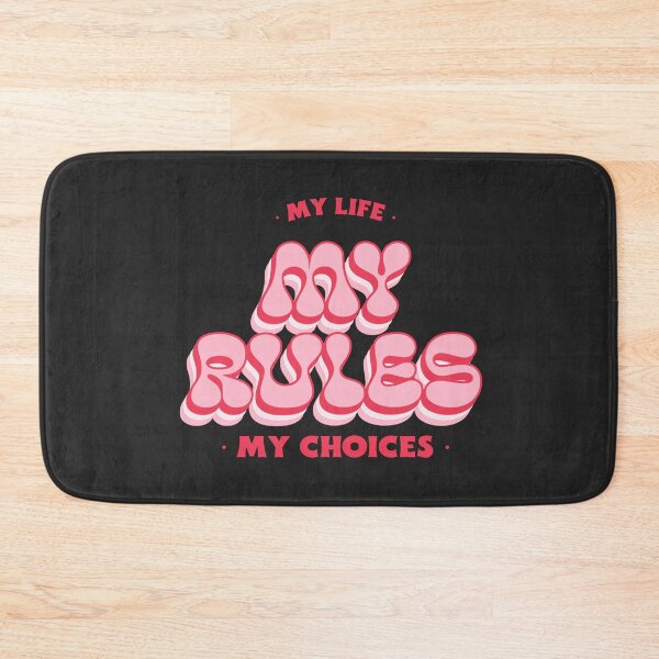 Item preview, My Life My Rules My Choices designed and sold by Salimah Haji.