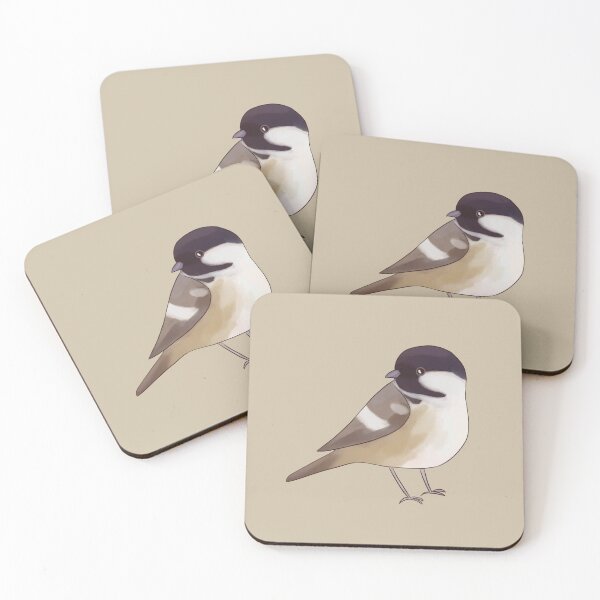 Item preview, Coal tit bird illustration  designed and sold by Yarafantasyart.