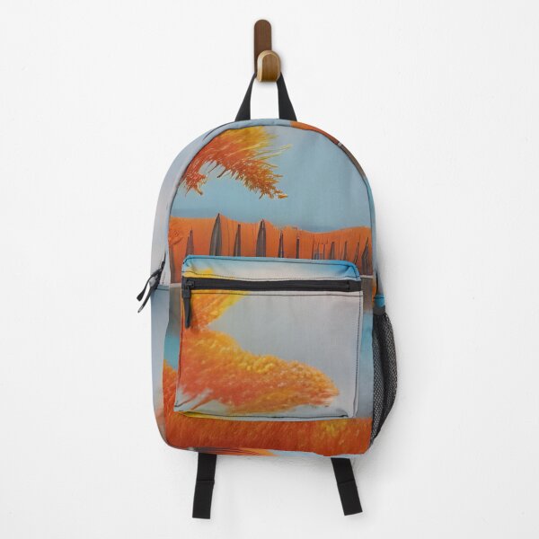 Item preview, Fiery Autumn Trees and Lake, Colourful Pencil Sketch 6, Ai Generated Art  designed and sold by ACC .