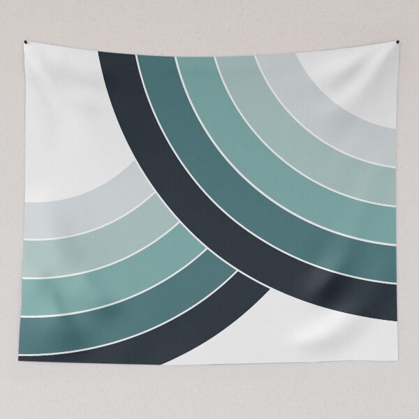 Item preview, Colorful double arches in retro style designed and sold by BattaAnastasia.