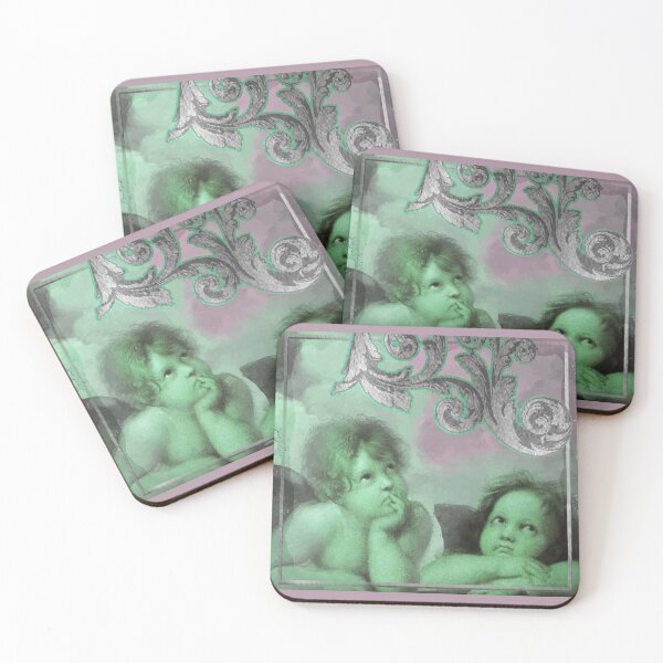 Item preview, Angels, Painting by Raphael Sanzio, with his Signature (ACCI)  designed and sold by VanyssaGraphics.
