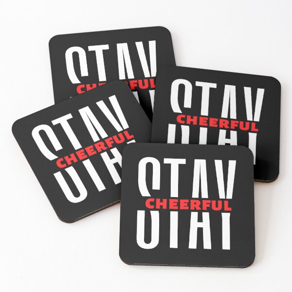 Item preview, Stay Cheerful | Motivational Quote | Inspirational Quote designed and sold by Marigoldkey.