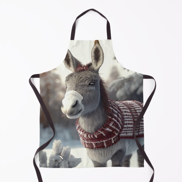 Item preview, Cute Christmas Donkey designed and sold by art8085.