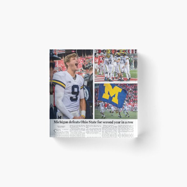 Item preview, 11/30 The Michigan Daily Front Cover (Michigan vs. OSU) designed and sold by michigan-daily.