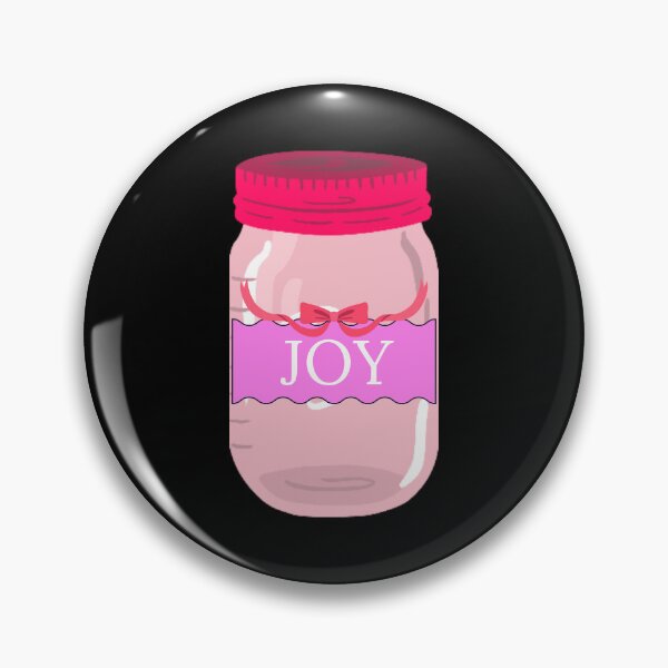 Item preview, Pink joy mason jar designed and sold by ProtonProject.