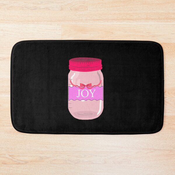 Item preview, Pink joy mason jar designed and sold by ProtonProject.
