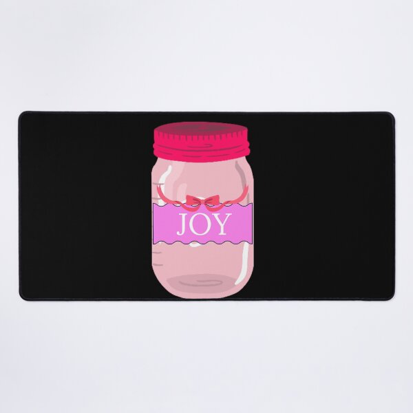Item preview, Pink joy mason jar designed and sold by ProtonProject.