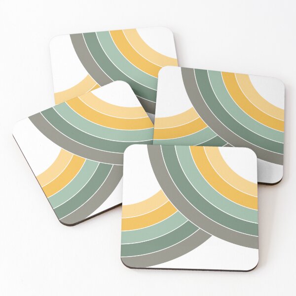 Item preview, Colorful double arches in retro style  designed and sold by BattaAnastasia.