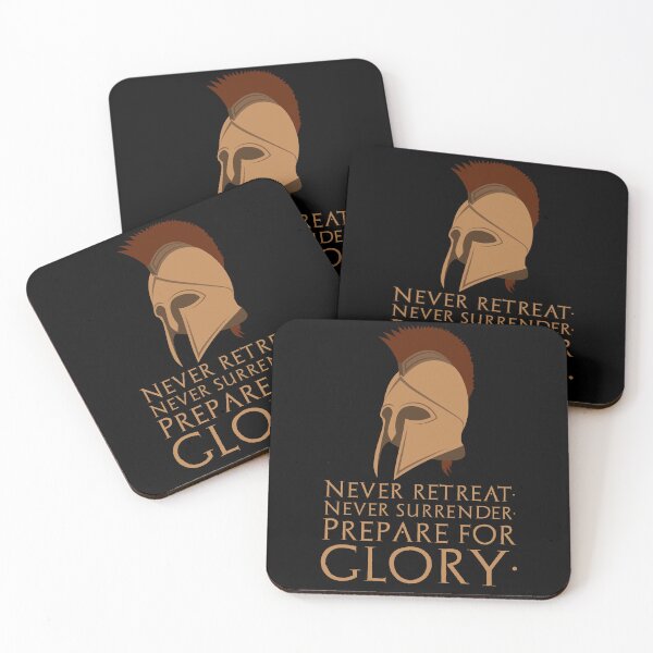 Item preview, Sparta - Never surrender. Prepare for glory. - Motivational Ancient Greek Quote designed and sold by Styrman.
