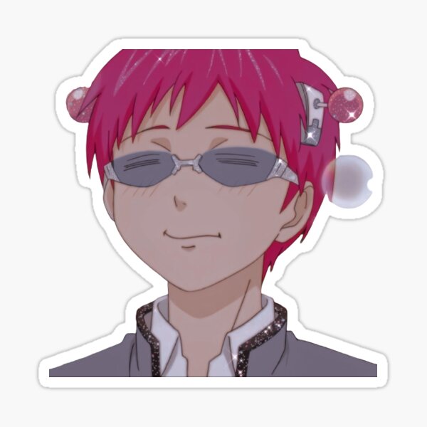 Saiki Enjoying His Coffee Jelly Sticker For Sale By Mentaljazzhands Redbubble 9781