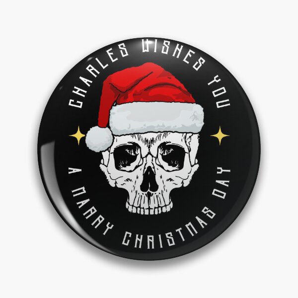 Item preview, CHARLES NAME: CHARLES CHRISTMAS SKULL DESIGN. designed and sold by AlexRelax.