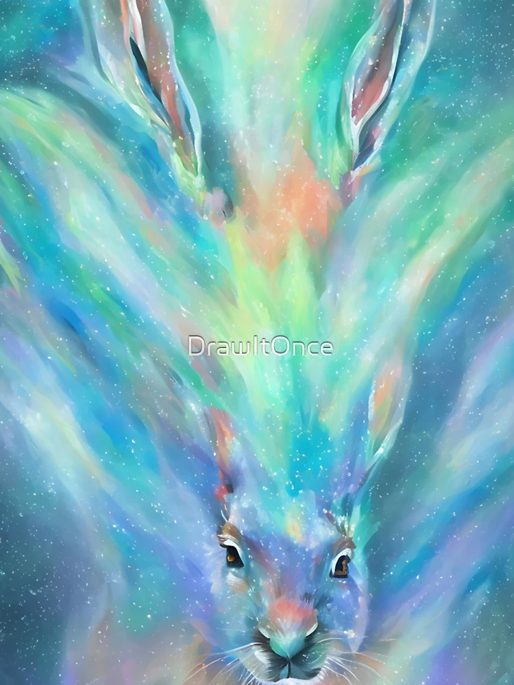 Thumbnail 4 of 4, iPhone Case, Rainbow Rabbit designed and sold by DrawItOnce.