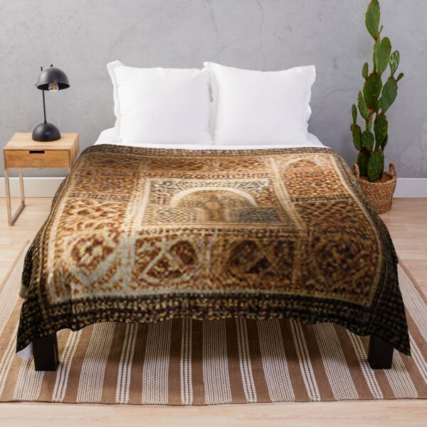 Item preview, mosaic of Al-Hamra Palace /castle and ancient Arab Islamic architecture designed and sold by MaissaArt.