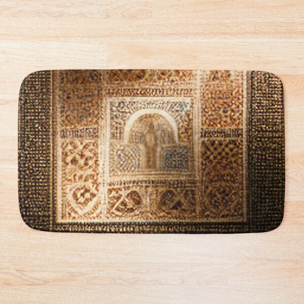 Item preview, mosaic of Al-Hamra Palace /castle and ancient Arab Islamic architecture designed and sold by MaissaArt.