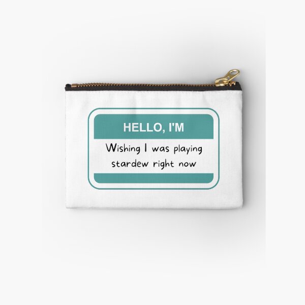 Item preview, Hello, I'm Wishing I Was Playing Stardew Right Now designed and sold by TheBookRealm.