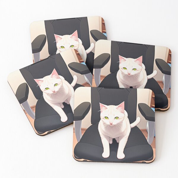 Item preview, Cat Sitting on Gaming Chair designed and sold by BAYFAIRE.