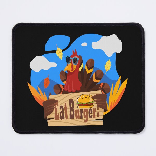 Item preview, Eat burger! thanksgiving designed and sold by hamzablk.