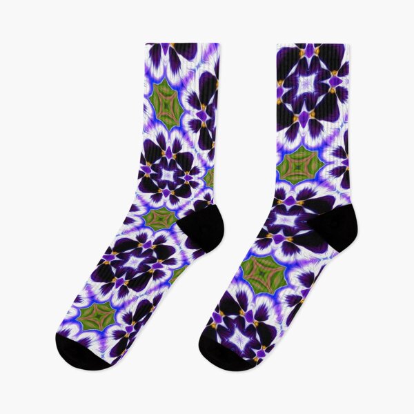 Item preview, Violets Flower Pattern designed and sold by Patternflower.