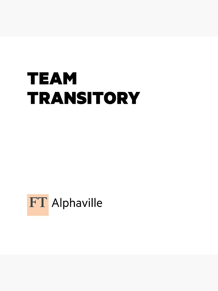 Thumbnail 2 of 2, Tote Bag, Team Transitory designed and sold by FTAlphaville.