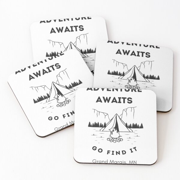 Item preview, Adventure Awaits Grand Marais Minnesota  designed and sold by JCL Design Studio.
