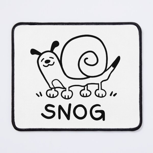Item preview, snail dog (snog) designed and sold by Chycero.