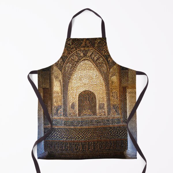 Item preview, mosaic of Al-Hamra Palace /castle and ancient Arab Islamic architecture designed and sold by MaissaArt.