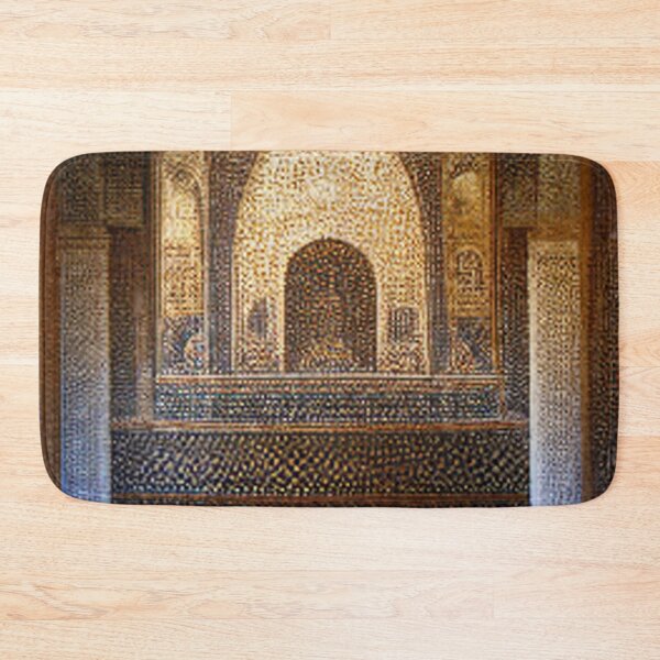 Item preview, mosaic of Al-Hamra Palace /castle and ancient Arab Islamic architecture designed and sold by MaissaArt.