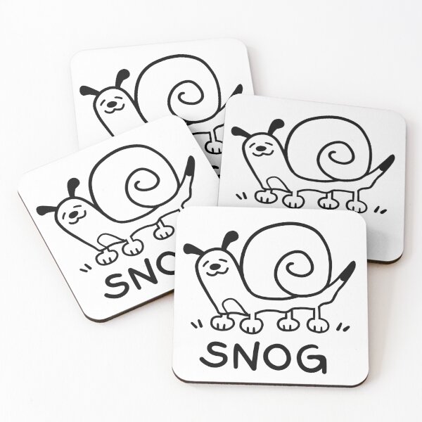 Item preview, snail dog (snog) designed and sold by Chycero.