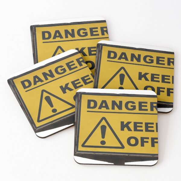 Item preview, Danger, Keep Off! designed and sold by pinkal.