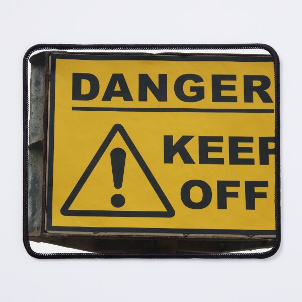 Item preview, Danger, Keep Off! designed and sold by pinkal.