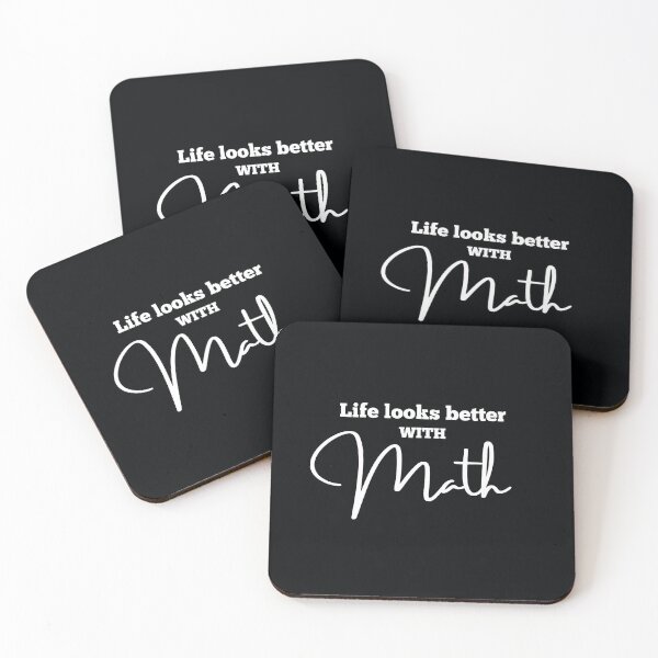 Item preview, Life Looks Better with Math designed and sold by MathVerge.