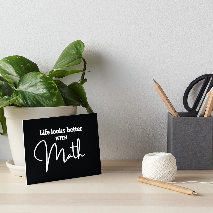 Item preview, Art Board Print designed and sold by MathVerge.