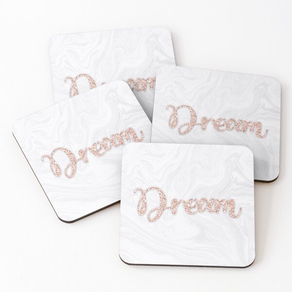 Item preview, Dream Pink on Faux White Marble designed and sold by Julie Erin Designs.