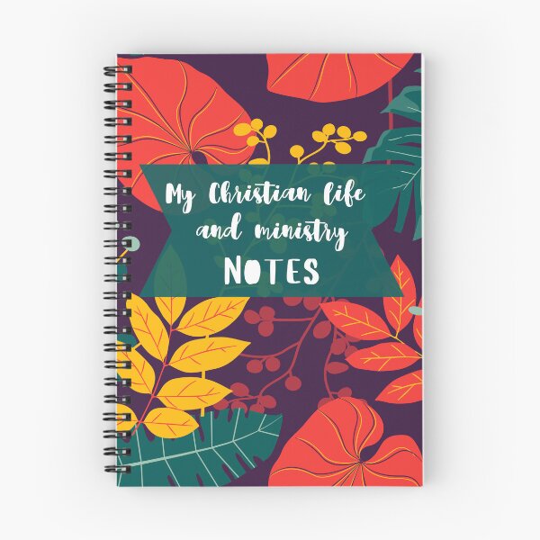 Item preview, My christian life and ministry - notebook - jw.org designed and sold by JJB-Designs.
