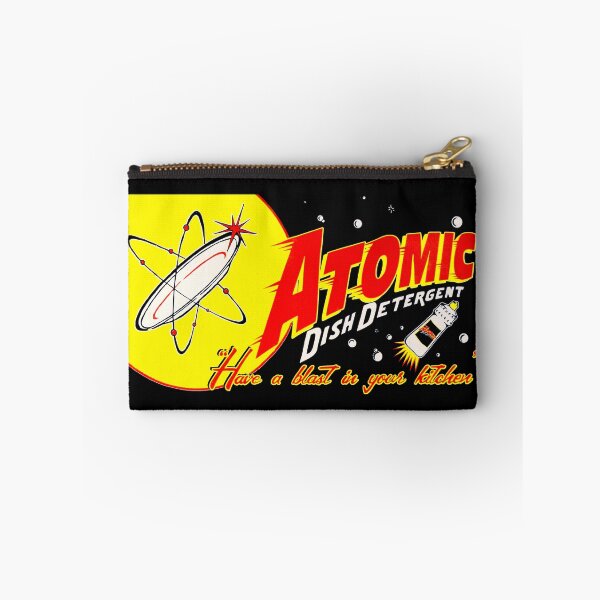 Item preview, ATOMIC DISH DETERGENT - PACKAGING designed and sold by ThrowbackAds.