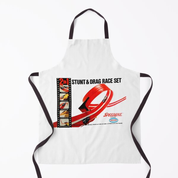 Item preview, STUNT AND DRAG RACE SET - BOX ART designed and sold by ThrowbackAds.