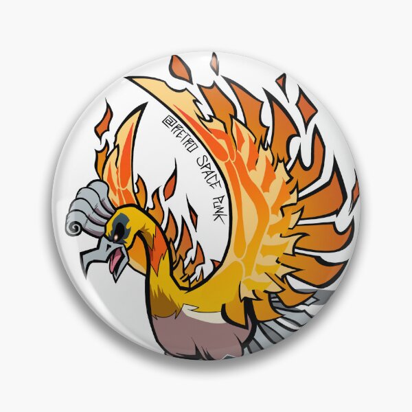 Item preview, Flaming Phoenix (Alt) designed and sold by RetroSpacePunk.