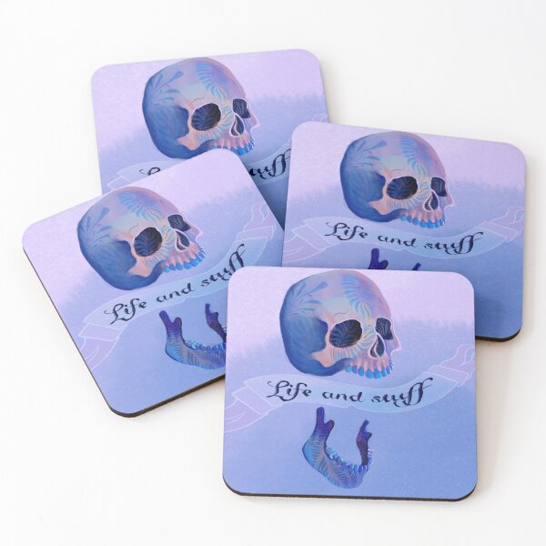 Item preview, Life and Stuff skull designed and sold by LotteBoots.