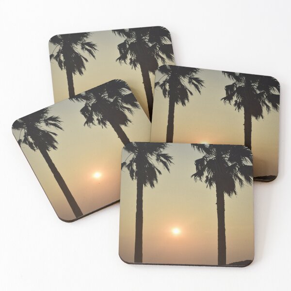 Item preview, Sunset with palmtrees in Japan designed and sold by Designsbyalisa.