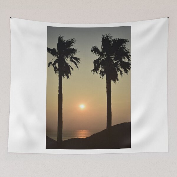 Item preview, Sunset with palmtrees in Japan designed and sold by Designsbyalisa.