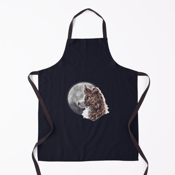 Item preview, Lilac Red Merle Border Collie with Night Sky Full Moon designed and sold by Bamsdrawz.
