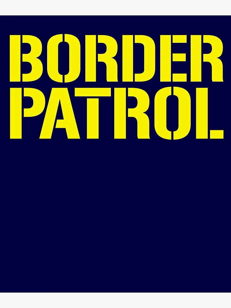 Aperçu 3 sur 3. Poster avec l'œuvre Border Patrol Federal Agent Halloween Costume Border Patrol Gear créée et vendue par DynamicDesign.