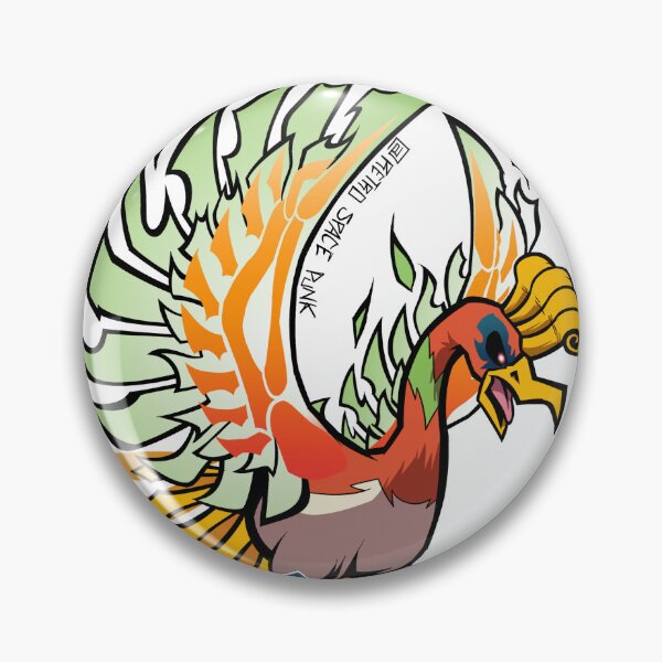 Item preview, Flaming Phoenix designed and sold by RetroSpacePunk.