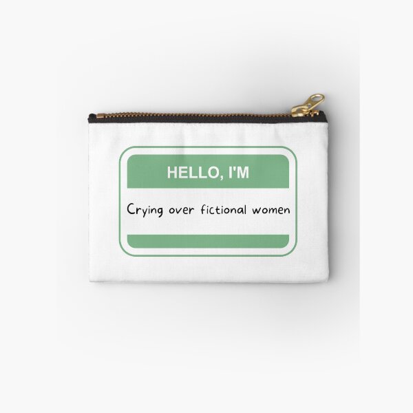 Item preview, Hello, I'm Crying Over Fictional Women designed and sold by TheBookRealm.