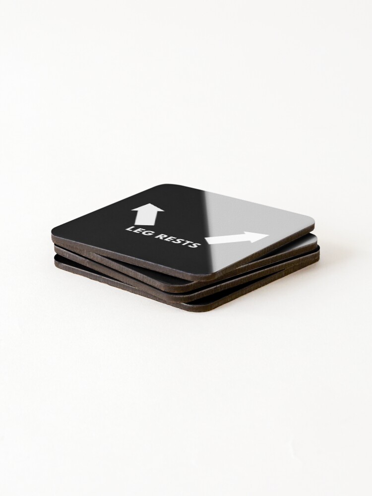 Thumbnail 4 of 5, Coasters (Set of 4), Leg Rests designed and sold by RolikaPod.